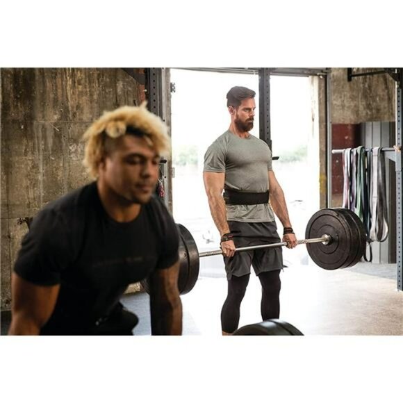 Harbinger Padded Cotton Lifting Straps with NeoTek Cushioned Wrist (Pair) - Picture 6 of 7